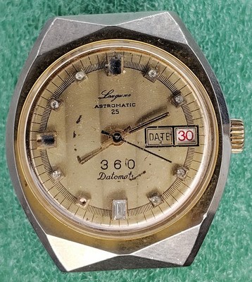 lot C2347 Mens Longune BFG 866 Manual Wind Up Movement Vintage Old Watch Parts