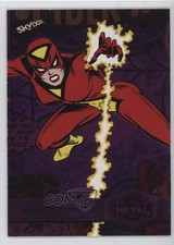 2022 Marvel Metal Universe Spider-Man Pink Light FX 47/75 Spider-Woman #187 15n7