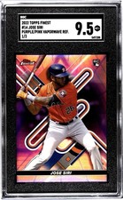 Jose Siri Topps Finest Purple/pink Vapor Wave /3