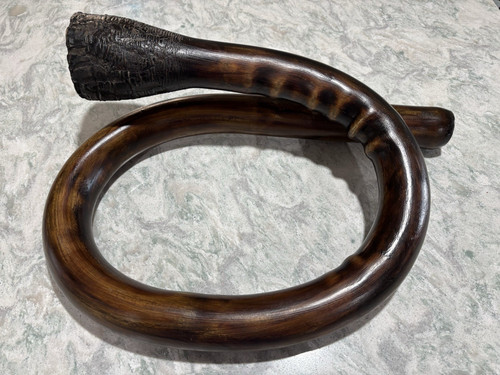 Curved DIGERIDOO/Didjeridu, Australian Rosewood 59” Nice