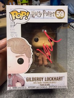 Kenneth Branagh signiert Gilderoy Lockhart Funko Pop Harry Potter!!