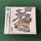 Pokemon White Version (Nintendo DS, 2011) Complete CIB W/ Inserts Authentic