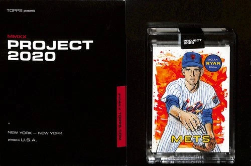2020 TOPPS PROJECT 2020 #18 NOLAN RYAN - NEW YORK METS - BLAKE JAMIESON