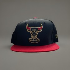 Chicago Bulls Hat Snapback Cap New Era 59Fifty Hardwood Classics NBA Windy City