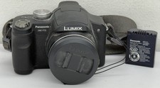Panasonic Lumix DMC-FZ8 7.2MP 12X Zoom Digital Camera Battery Black UNTESTED