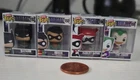 Batman: The Animated Series Bitty Pop! SET of 4 - Batman, Robin, Joker, Harley