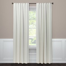 50"x84" Blackout Aruba Window Curtain Panel Sour Cream - Threshold: