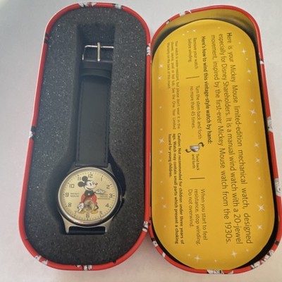 Disney Shareholder Limited Edition Mickey Mouse Mechanical Watch With Case