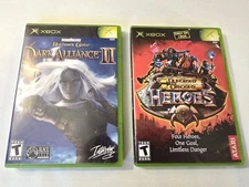 Baldur's Gate Dark Alliance II Dungeons & Dragons Heroes Microsoft XBOX COMPLETE