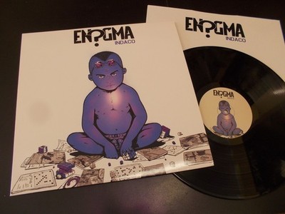 En?gma  ''Indaco'' LP inner 	A1 Entertainment   8057715903401