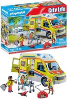 Playmobil City Life Rettungswagen Licht Soundeffekte Spielzeug Kinder 71202