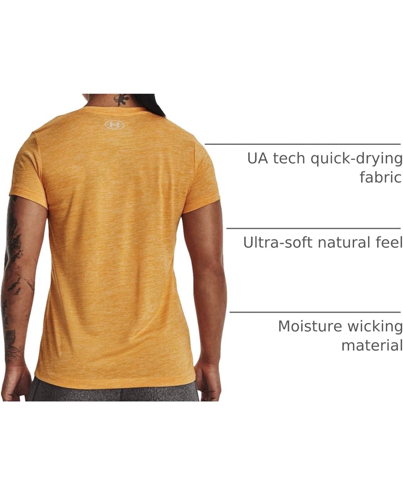 Women Under Armour Tech V Neck New With Tags XS Short Sleeve T Shirt thumbnail 2