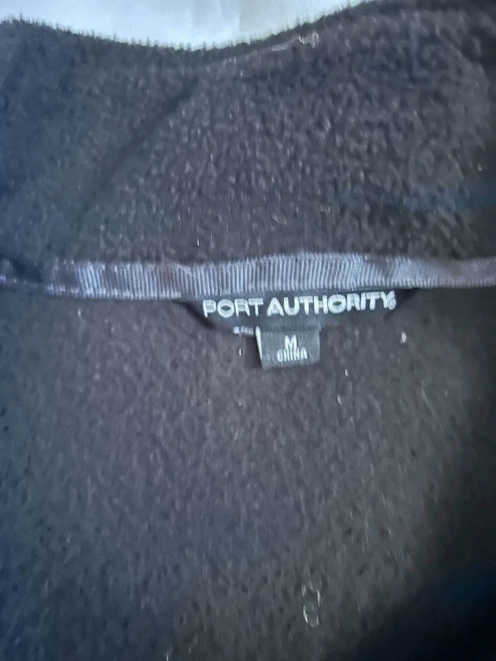 Chaqueta polar Arbys cremallera completa mediana uniforme de empleado de restaurante Foto 4 de 4