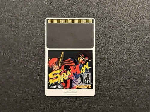 Shockman Turbografx-16 HuCard Turbo Grafx 16 Used Game Tested Works Authentic