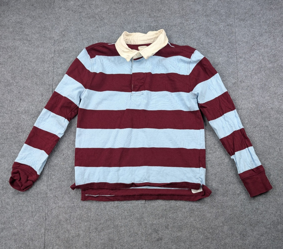 Crewcuts Rugby Polo Kids Boys Large Preppy Striped J Crew Classic Timeless Y2K