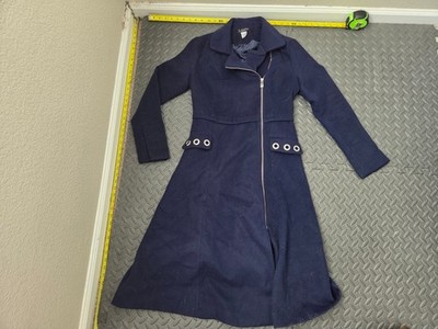 Venus Purple Asymmetrical Button Front Jacket Size 2 #S172