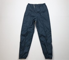 Vintage 70s 80s Streetwear Mens Large Faded Blank Lined Windbreaker Joggers USA