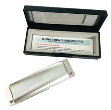 Kongsheng Solist Folk Harp 10 Hole Harmonica Bronze Reeds
