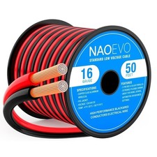 10AWG CCA Speaker Wire 10/2 Low Voltage Multi Strand PVC Jacket 12V 24V DC New