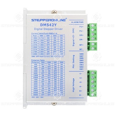 Digital Stepper Driver DM542Y 1A-4.2A DC20V-50V for Nema17, 23, 24 Schrittmotor