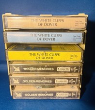 VTG Readers Digest Cassette Collection  6 Tapes with 2 Interlocking Racks 1950  s