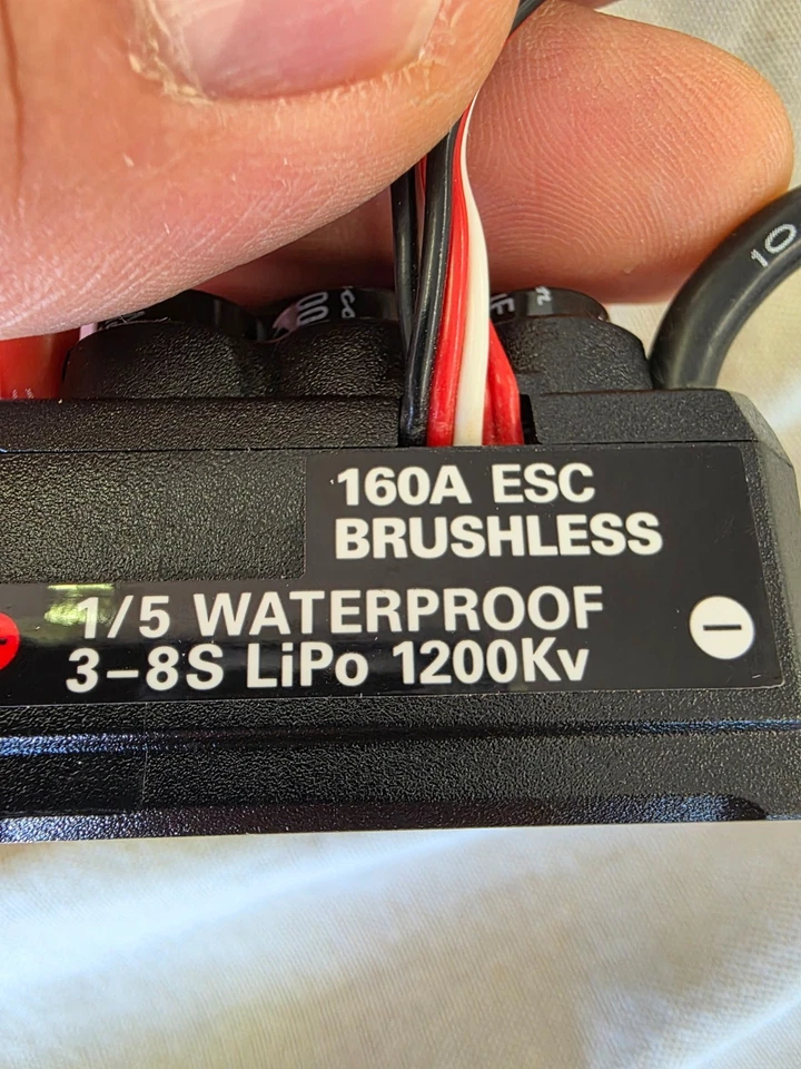 ESC/Regler 8S/160A BL 1/5 ESC/Regler LOSI/SPEKTRUM/Dynamite (Besser als Max6) - Bild 3 von 4