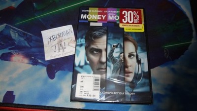 Money Monster (DVD, 2016) Clooney Julia Roberts BRAND NEW SEALED!
