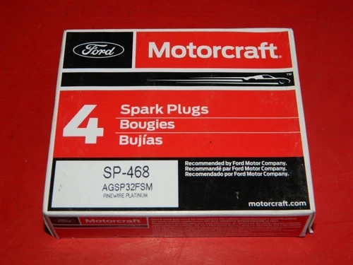 4 NEW MOTORCRAFT SP-468 FINEWIRE PLATINUM SPARK PLUGS AGSP32FSM