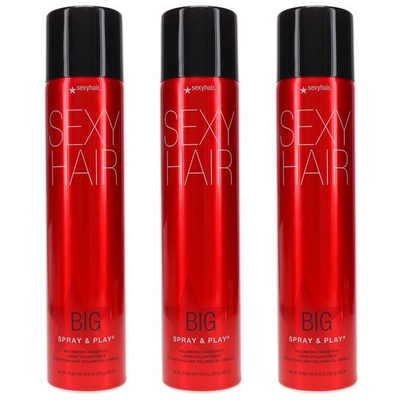 #ad #ad SEXY HAIR BIG SEXY HAIR SPRAY AND PLAY VOLUMIZING HAIRSPRAY 10 OZ 3 PACK $42.91