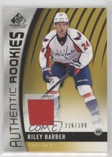 2017-18 SP Game Used Authentic Rookies Gold Jersey 226/399 Riley Barber #131 2nt