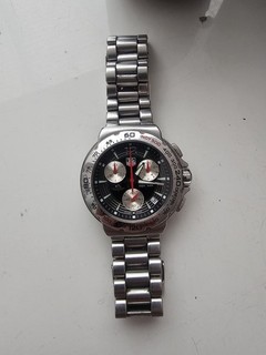Tag Heuer Men's Formula 1 Chronograph Indy 500 Box card And Extra Links