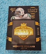 2015 Black Gold Draft Symbols Rookie Leonard Williams New York Jets 59/149 DRFT4