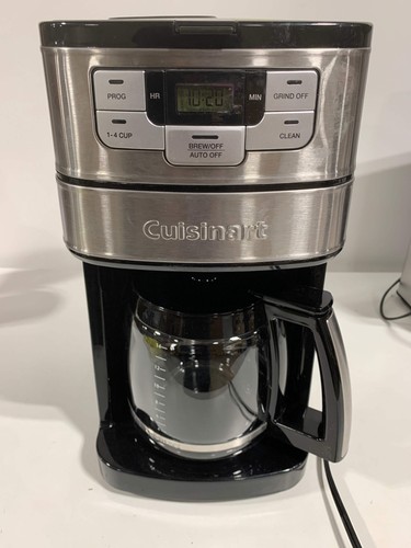 Used Cuisinart Perfectemp 12 Cups Black/Silver Coffee Maker