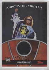 2010 Topps WWE Superstar Swatches John Morrison #S-JM 1j8