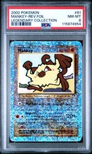 2002 POKEMON LEGENDARY COLLECTION #81 MANKEY-REVERSE FOIL PSA 8 on eBay