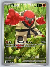 Throh Holo Illustration Rare SV: Black Bolt 128/086 NM on eBay