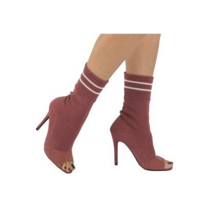 socks for peep toe booties