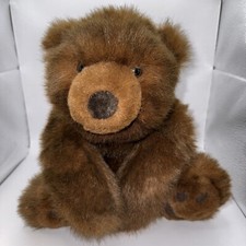 FREE US SHIPPING Vtg 90s Realistic Russ GRREAT GRIZZLY Bears From the Past Plush