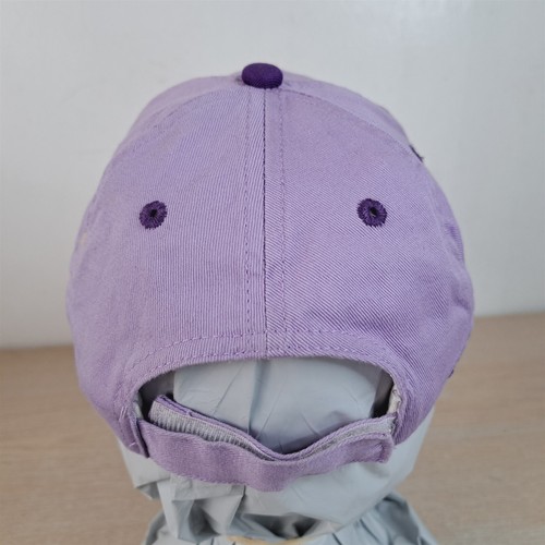 BINDER PARK ZOO YOUTH ADJUSTABLE STRAP BASEBALL HAT/CAP, PURPLE, MICHIGAN - Picture 6 of 15