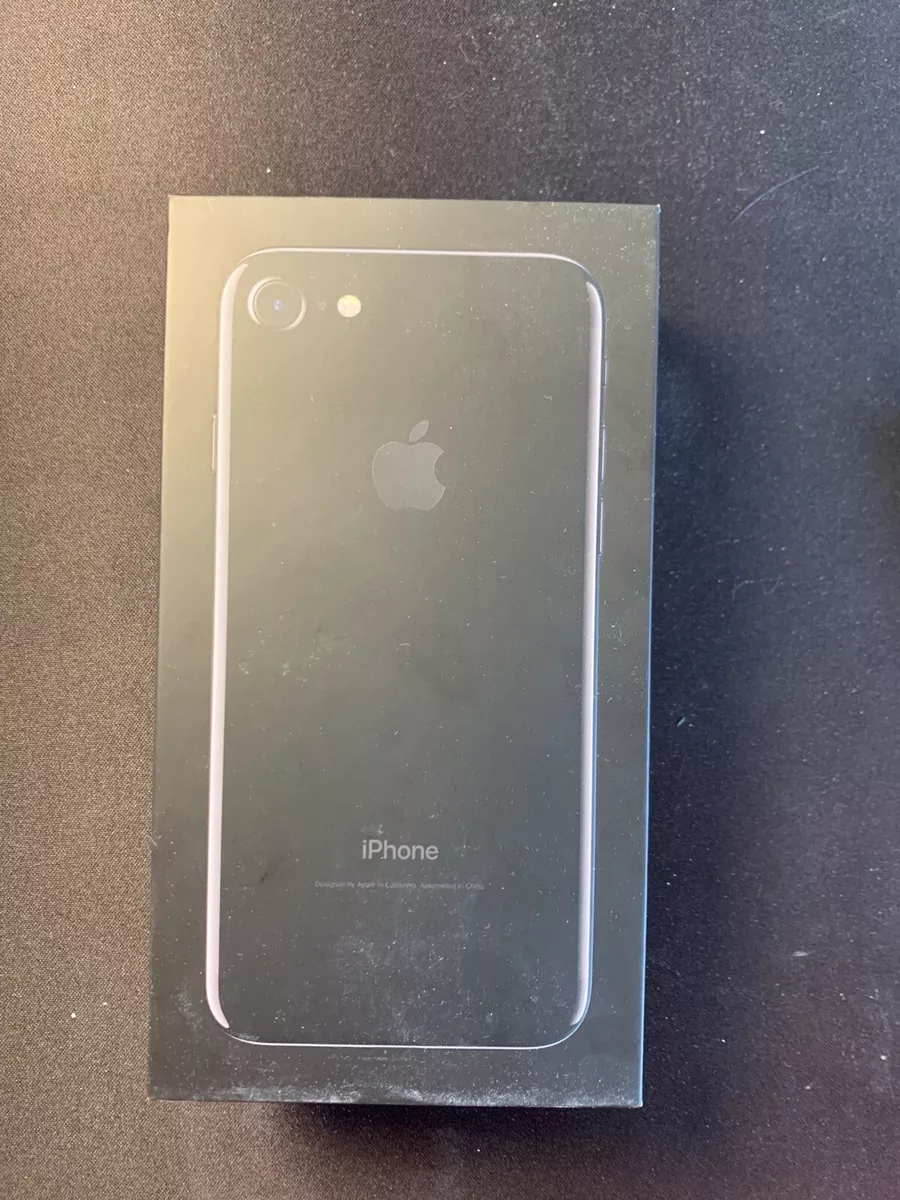 APPLE IPHONE 7 JET BLACK 128GB ORIGINAL BOX NO ACCESSORIES/PHONE