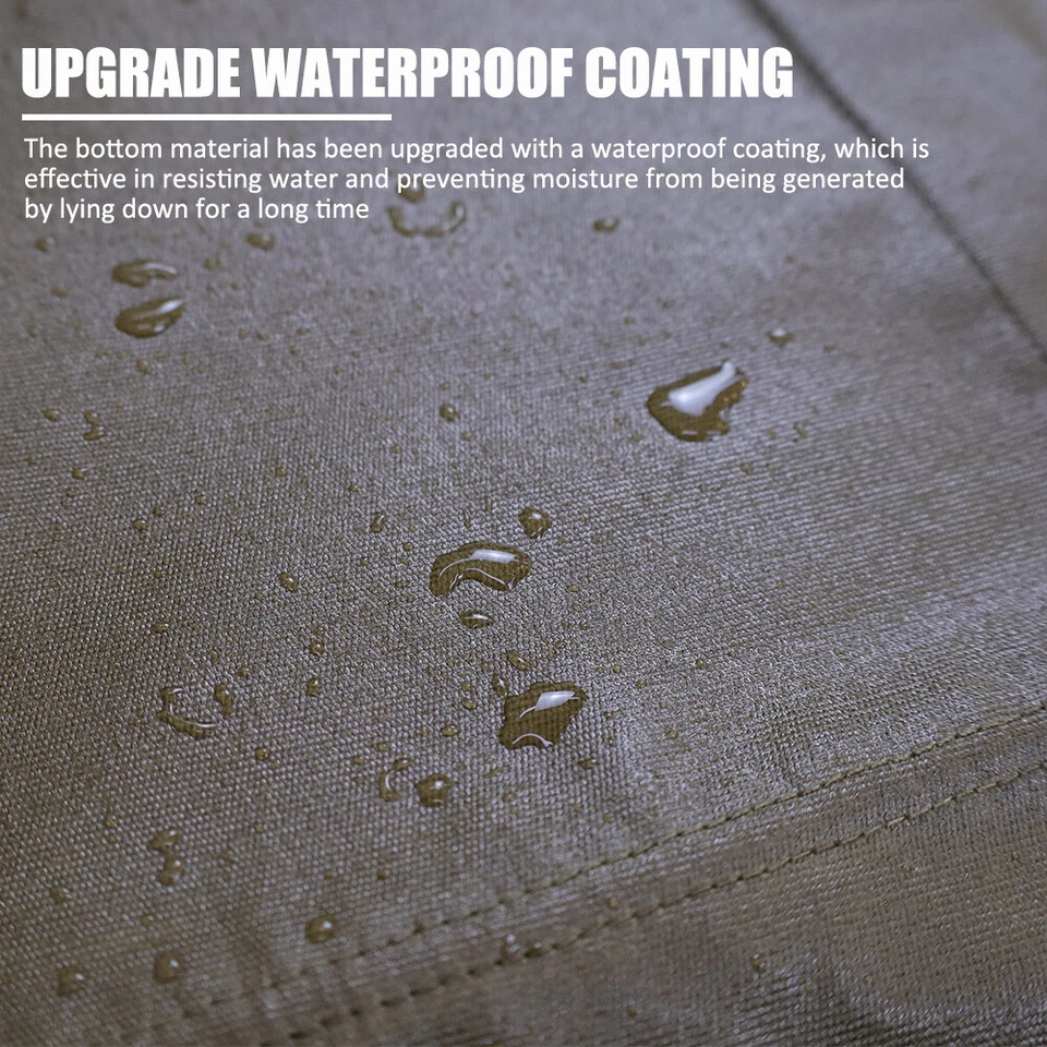 Alfombra de tiro táctica enrollable impermeable antideslizante propensa tiradores manta acolchada Foto 4 de 4