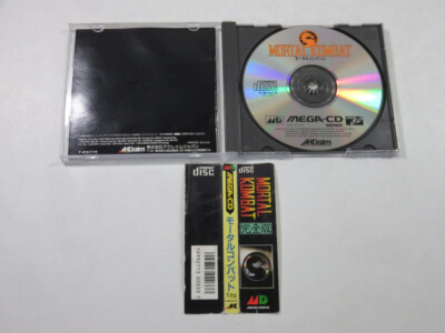 Mortal Kombat Kanzenban Sur Mega-CD - NTSC-Japon COMPLET (Spin Card) - Bon état