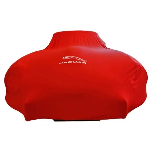 ➥ Cubierta de coche Jaguar F-TYPE, cubierta blanda interior para todos los modelos Jaguar, ajuste personalizado Foto 3 de 4