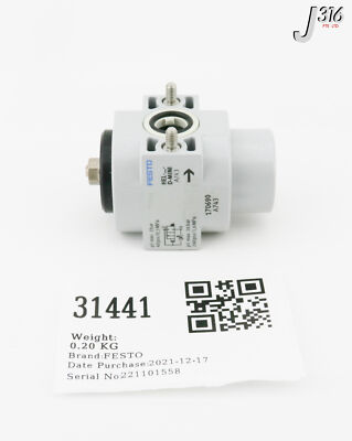 5本セットnoe 31441 FESTO ON/OFF VALVE,170690 (NEW) HEL-D-MINI | eBay