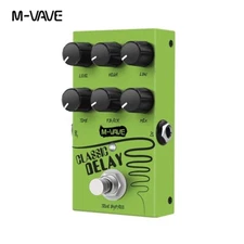 M-vave Classic Delay Effect Pedal True Bypass Delay Time Guitar Effects Pedal