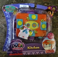 Dora The Explorer Window Surprises Doll House Kitchen Furniture NIB AUTHENTIC