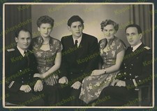 Marineoffiziere NVA Uniform Familie Barth Ostsee Nationale Volksarmee DDR 1956