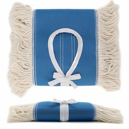 16'' Industrial Strength Cotton Dust Mop Head Refill Thick Tufted Replacement - Zdjęcie 5 z 9