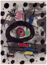 Joan Miro / Bilan D'Lart Abstrait dans Le Monde XX Siecle No 28 Miro 1st ed 1967