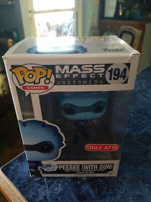Funko Pop! #194 Mass Effect Andromeda Peebee (with Gun) Target Exclusive